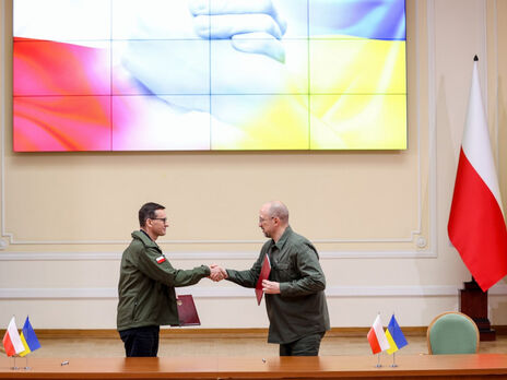Правительства Польши и Украины под руководством Моравецкого и Шмыгаля подписали восемь соглашений о сотрудничестве в разных сферах