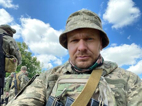 Положинський служить солдатом у ЗСУ