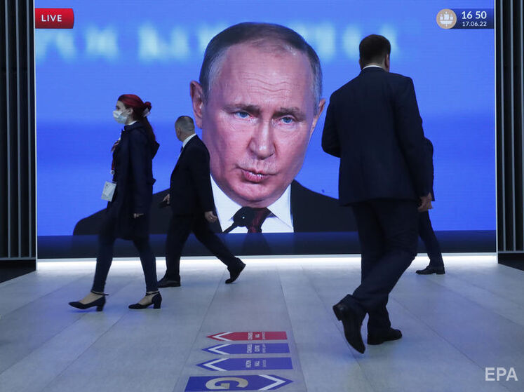 Украинская IT-армия задержала выступление Путина на экономическом форуме в Петербурге &ndash; Минцифры