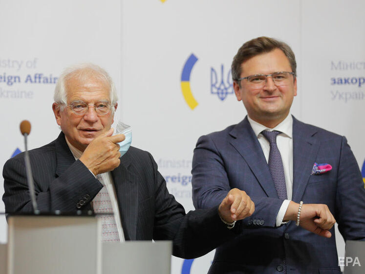"Будущее Украины – в ЕС". Кулеба и Боррель записали обращение по поводу предоставления Украине статуса кандидата в члены ЕС
