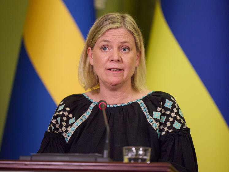 "Россия должна остановиться и пойти домой". Премьер Швеции назвала "очень легкий" способ закончить войну в Украине