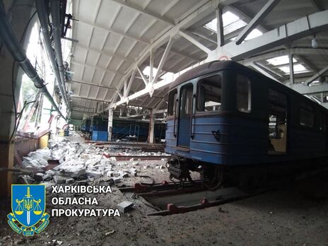 Окупанти знову вдарили по депо харківського метро
