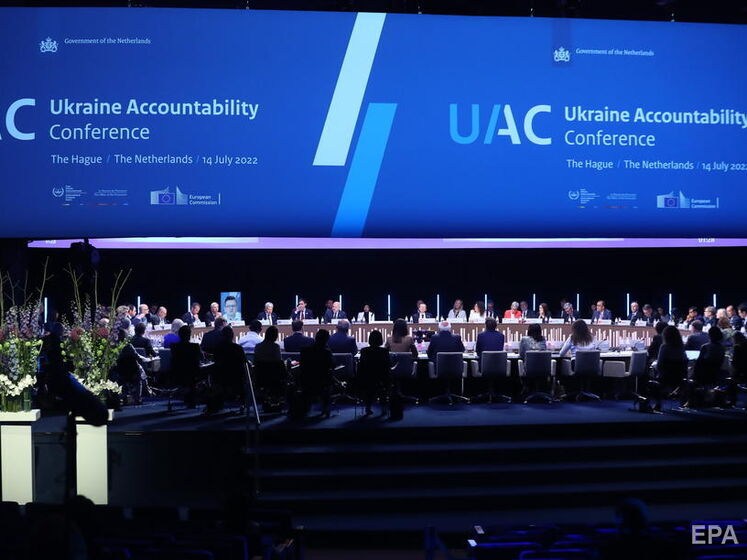 В Гааге открылась конференция по преступлениям РФ против Украины, к участникам обратились Зеленский и Кулеба