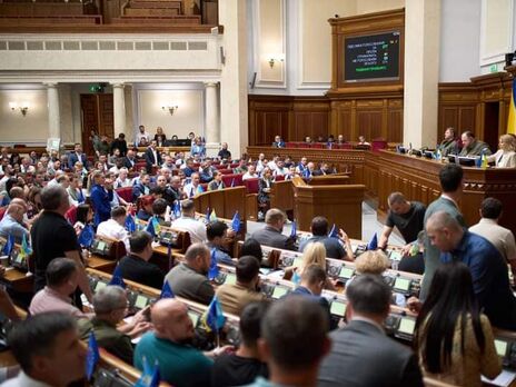 За проголосовали 220 депутатов, закон ожидает второе рассмотрение