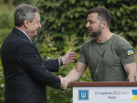 В июне Драги приезжал в Киев