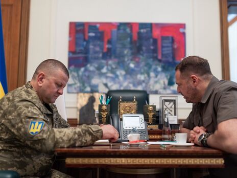 Залужний і Єрмак обговорили з радником Байдена та генералом Міллі ситуацію на фронті й підтримку України