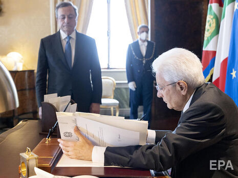 Президент Італії розпустив парламент та призначив дострокові вибори