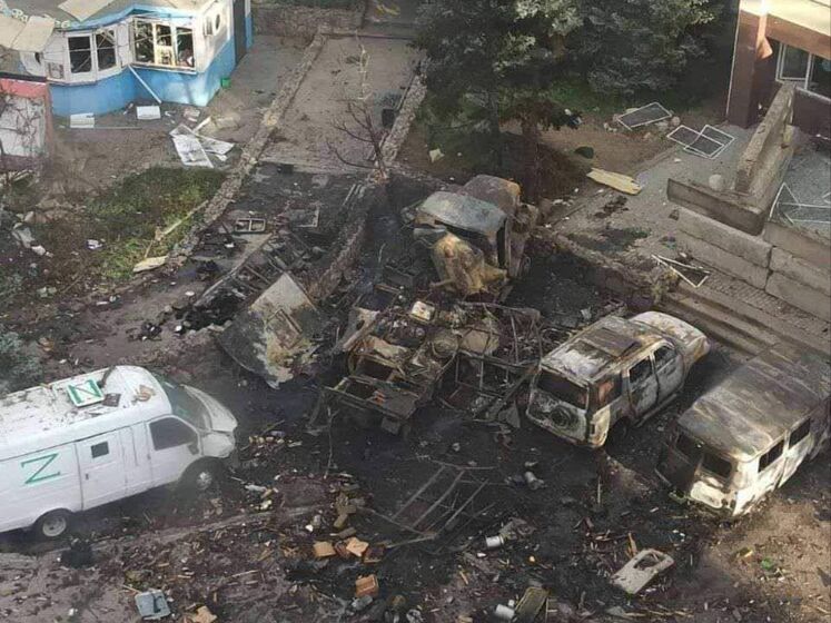 Мер Енергодара про нічні вибухи у місті: У повітря злетіло три одиниці військової техніки Росії