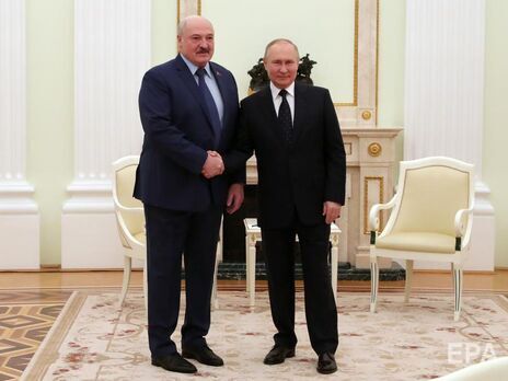Режим Лукашенка й далі підтримує політику Путіна