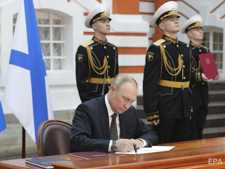 Путін у новій морській доктрині оголосив східну частину Середземного моря та Червоне море "сферою національних інтересів Росії"