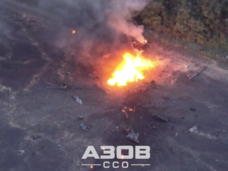 Азовці опублікували відео, як знищують російські БМП-3