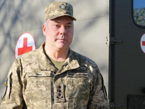 Командующий операцией Объединенных сил Украины проверил позиции украинских защитников в Киевской области