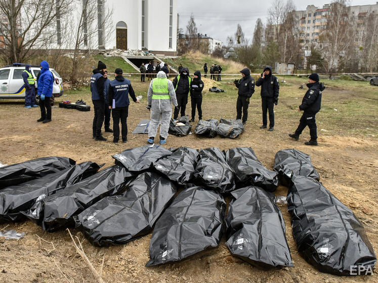 В Бучанской общине после освобождения от оккупантов нашли тела 419 убитых людей – горсовет