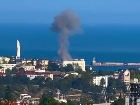 У районі Чорноморського флоту РФ пролунав вибух