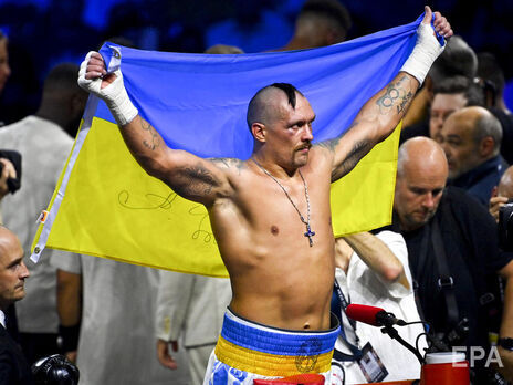 Усик присвятив свою перемогу українським захисникам