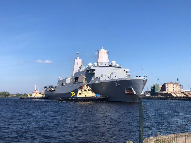 У Литву, Латвію та Естонію прибули великі військові кораблі США