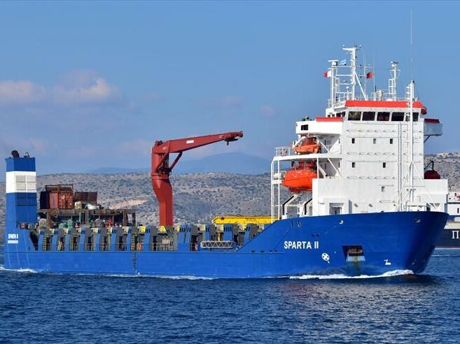 Україна звернулася із запитом до Туреччини щодо інформації про вантаж на судні Sparta II. ЗМІ повідомляли, що РФ перевезла на ньому через Босфор зброю для війни проти України