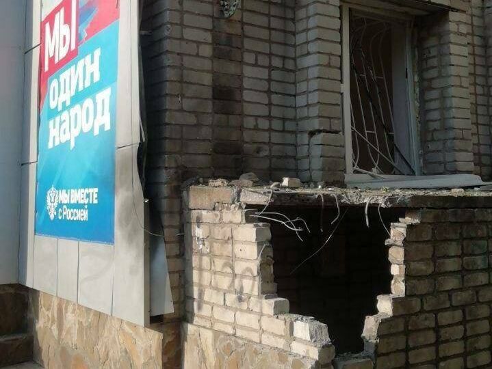У Бердянську біля штабу окупантів пролунав вибух