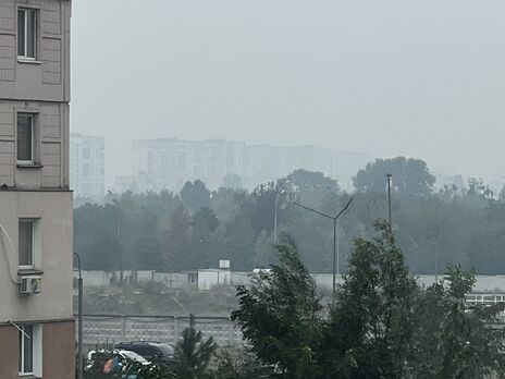 Уранці 5 вересня Київ накрив смог
