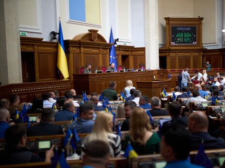 За закон проголосувало 245 парламентарів