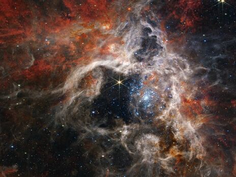 Космический телескоп James Webb снял туманность Тарантул