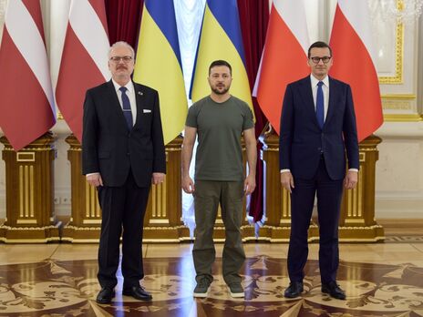 Левитс и Моравецкий на встрече с Зеленским поддержали евроинтеграцию Украины