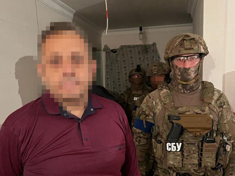 СБУ затримала колишнього начальника розвідки, який готував для окупантів списки цілей серед українських чиновників
