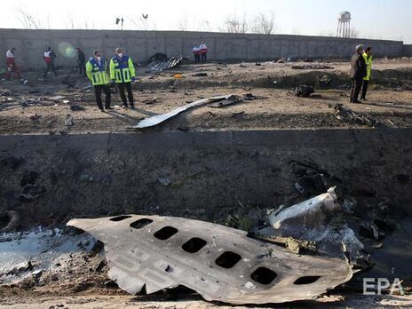 Самолет МАУ был сбит в январе 2020 года