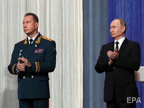 Невзлин назвал Золотова (на фото слева) в числе тех, кто является опорой Путина