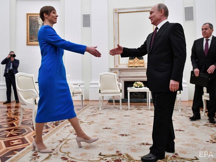 Экс-президент Эстонии Кальюлайд: После переговоров с Путиным я вымыла руки
