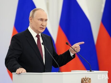 Путин (на фото) и его окружение должны предстать перед специальным трибуналом за преступление агрессии против Украины, отметил Кулеба