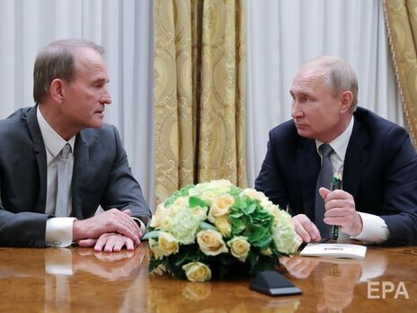 WP: Медведчук нерозлучний друг та один із довгострокових посередників Путіна в Україні