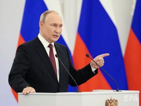 Путин требовал от Украины прекратить огонь и сесть за стол переговоров
