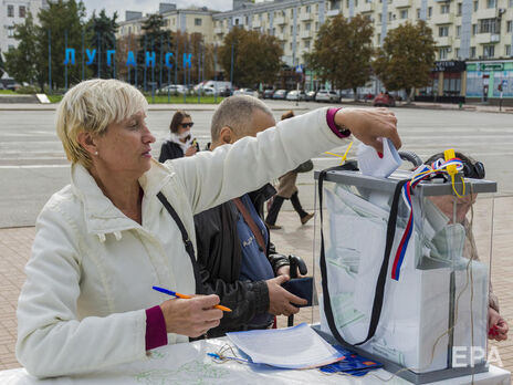 С 23-го по 27 сентября на временно оккупированных Россией территориях Украины прошли псевдореферендумы