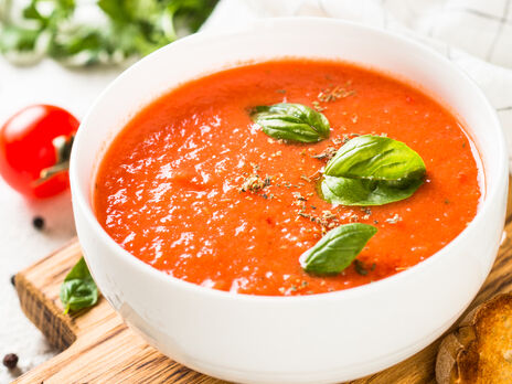 Для томатного супа нужны сочные помидоры
