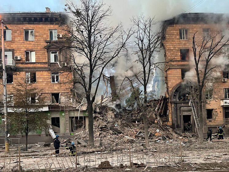 В результате ракетного удара по Запорожью погиб один человек, семь ранены – ОГА