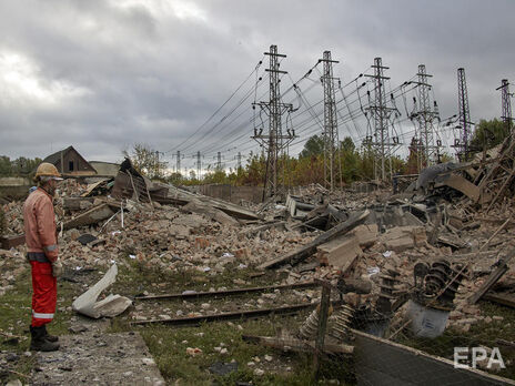 Российские оккупанты обстреляли объекты энергетической инфраструктуры