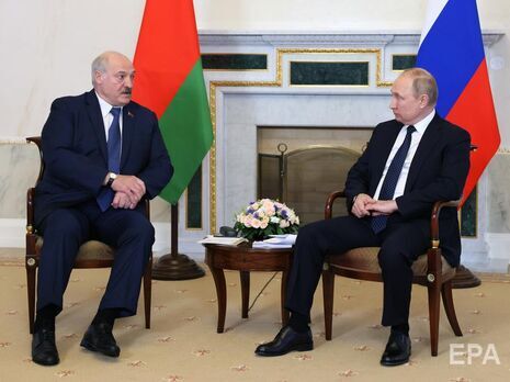 Лукашенко розповів, що про розгортання сил домовився з Путіним на зустрічі в Санкт-Петербурзі