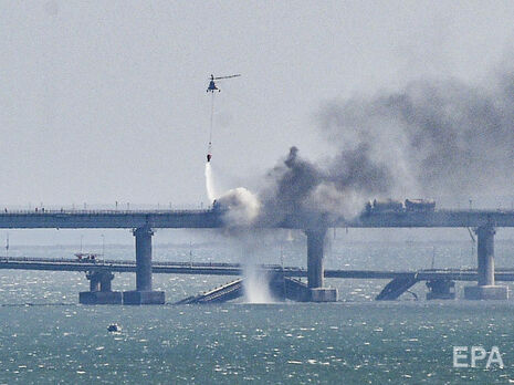 В РФ по делу о взрыве Крымского моста задержали восемь человек. ГУР удивляется, что на месте 