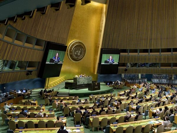 В Офісі президента назвали країни, які проголосували на сесії Генасамблеї ООН проти резолюції, що засуджує анексію території України, "жалюгідною п'ятіркою", котра опинилася на "смітнику історії"