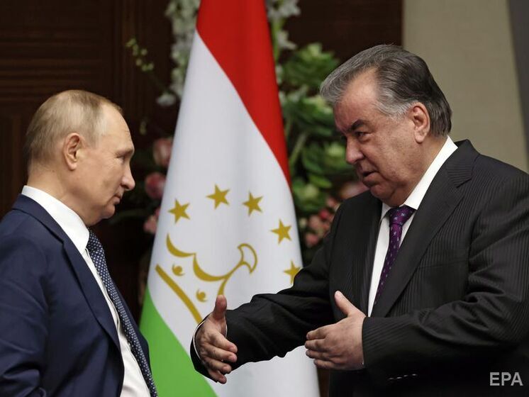 Президент Таджикистану попросив Путіна не ставитися до країн Центральної Азії "як до колишнього СРСР"
