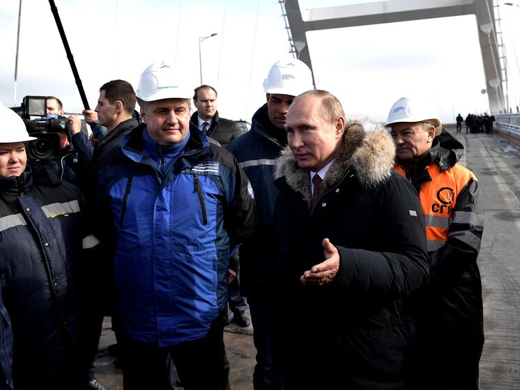 Яковина: Путин воспринимает Крымский мост как символ своей маскулинности, как свое мужское достоинство