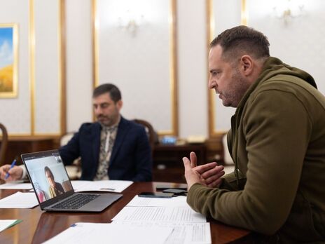 Ермак и глава МККК говорили о доступе Красного Креста к военнопленным в Оленовке
