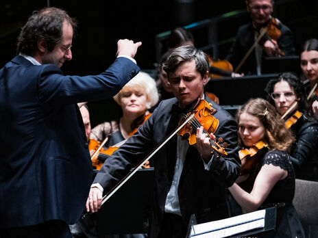 Диригент оркестру Гаггеро отримав нагороду з рук принцеси Монако і Ганновера Кароліни