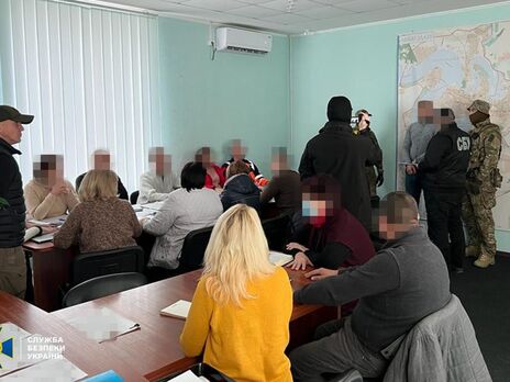 СБУ во время совещания задержала чиновника из Николаева, который возглавлял агентуру России