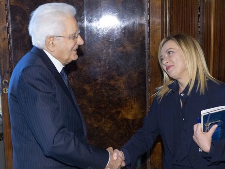 Перша жінка-прем'єр: президент Італії доручив Мелоні сформувати уряд, завтра вона обійме посаду