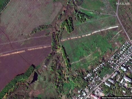 Maxar опубликовала спутниковые снимки строительства "линии Вагнера"