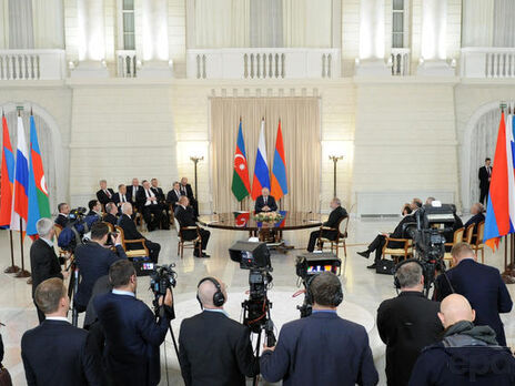 Главы России, Армении и Азербайджана встретились в Сочи