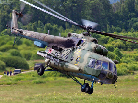 Під Бахмутом ЗСУ збили вертоліт Мі-8, яким користувалися вагнерівці (ілюстративне фото)