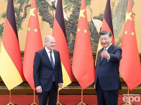 Шольц і Сі Цзіньпін провели зустріч у Пекіні